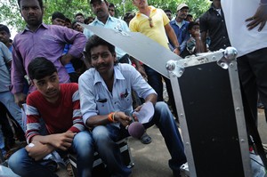 Rendaksharaalu Movie Working Stills